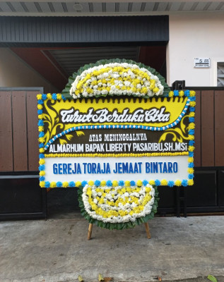 Papan Bunga Duka di Dangdeur