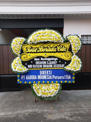 Papan Bunga Duka di Dangdeur