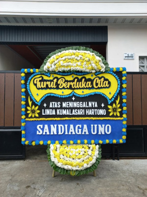 Papan Bunga Duka di Dangdeur